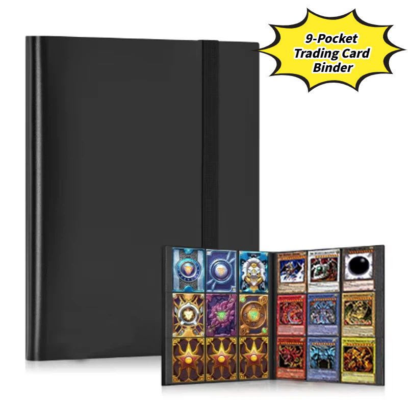 Trading Card Binder - Raccoglitore per Carte Collezionabili a 9