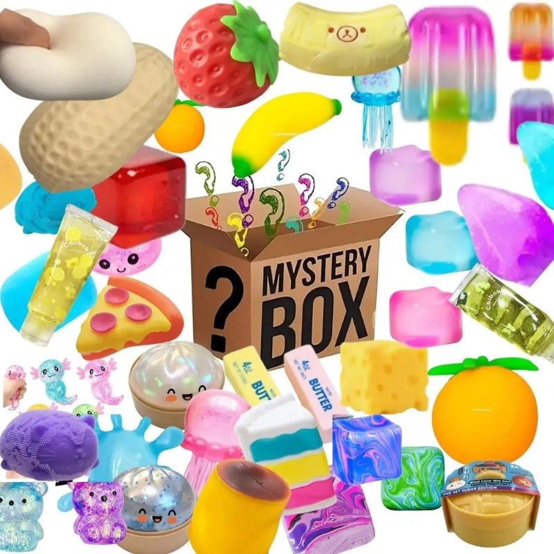 Mystery Box Blind Bag - Oltre 100 Pezzi di Giocattoli a