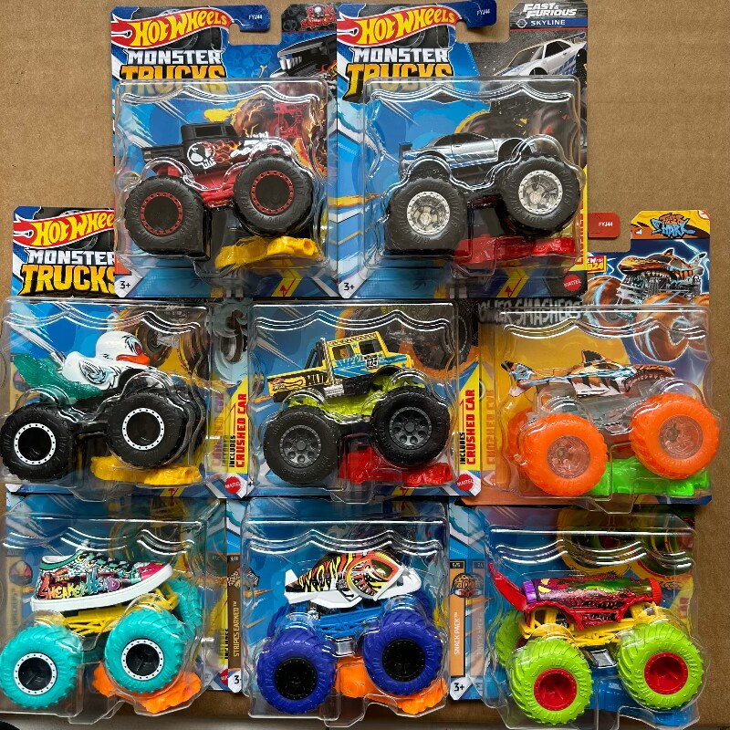 Hot Wheels Car Monster Trucks - 2026 Novità Hot Wheels Monster Trucks
