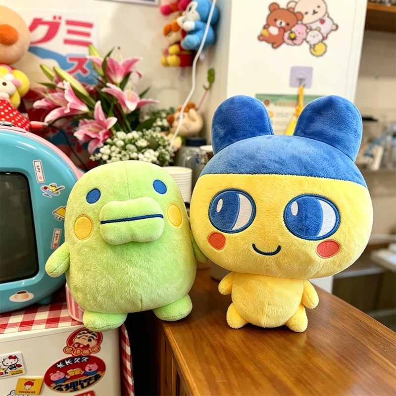 Bandai Model Tamagotchi - Set di Peluche Tamagotchi Kuchipatchi Mametchi,