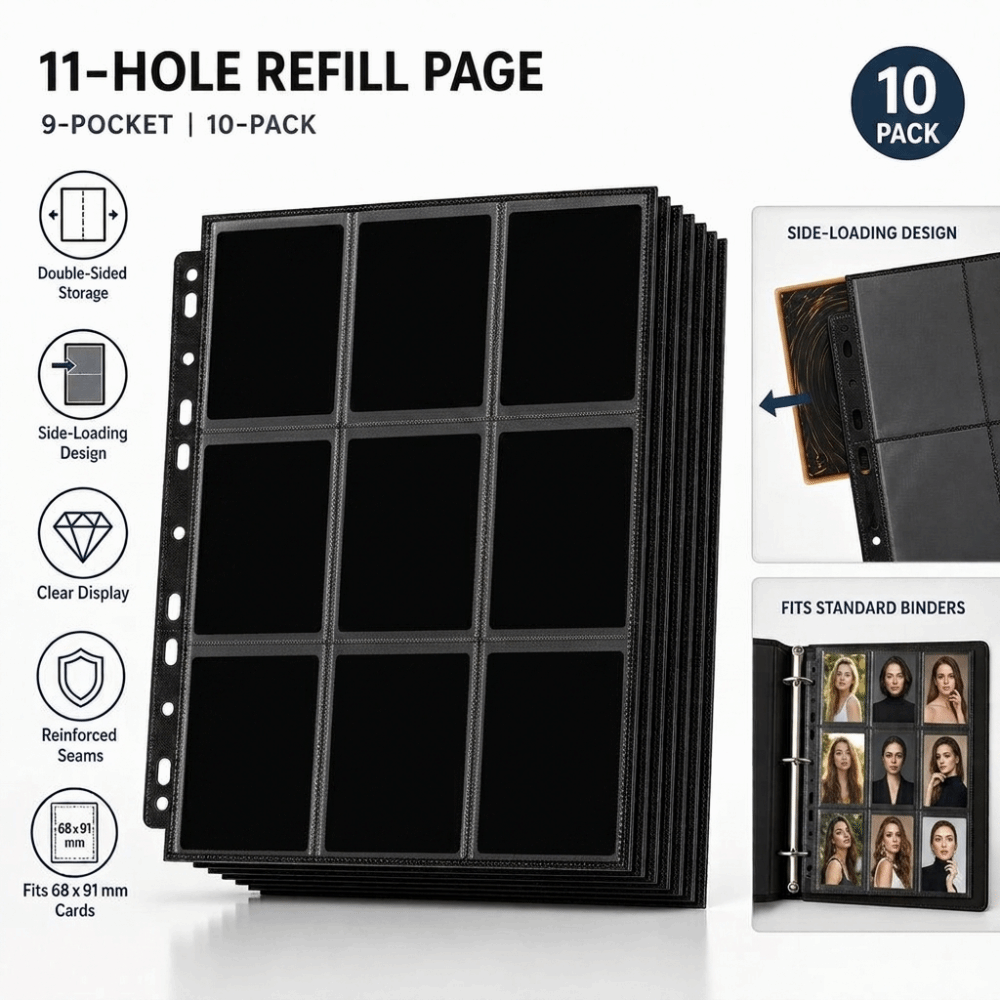 10 pezzi, pagine per raccoglit - Trading Card Binder recensione e prezzo